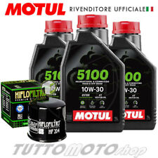 Tagliando HONDA CBR 500 R 2013-2023 / Kit Olio Motul 5100 10W30 + Filtro