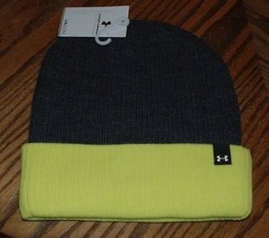Nuevo con etiquetas Under Armour Novio Puño Gorro Carbono Brecho y Linterna - Imagen 1 de 5