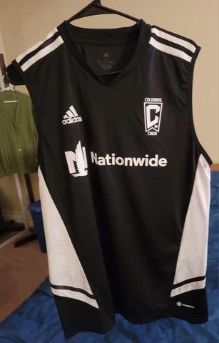 Adidas Jersey Training Short Sleeve Columbus Crew Condivo22 Size M Aeroready Cover