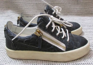 Zapatillas Mujer GIUSEPPE ZANOTTI Azul Oscuro Serpiente Repujado Talla 36 EUR - Imagen 1 de 8