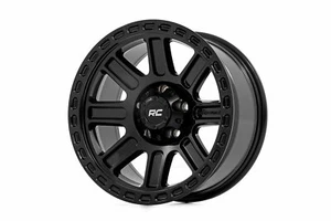 Rough Country 84 Series Wheel Gloss Black 17x8.5 6x135 +0mm - Picture 1 of 4