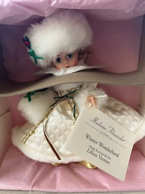 NUEVO EN CAJA Muñeca exclusiva Mdme Alex Lillian Vernon Winter Wonderland #79160 con etiqueta Foto 1 de 3