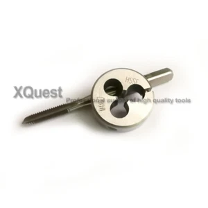 HSSE Metric screw thread plug tap Die set HSS-CO taps dies m4x0.75x0.7x0.5x0.35 - Picture 1 of 5