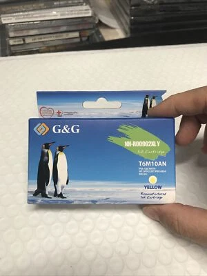 Cartucho de tinta G&G NH-R00902XL Y T6M10AN color amarillo Foto 1 de 2