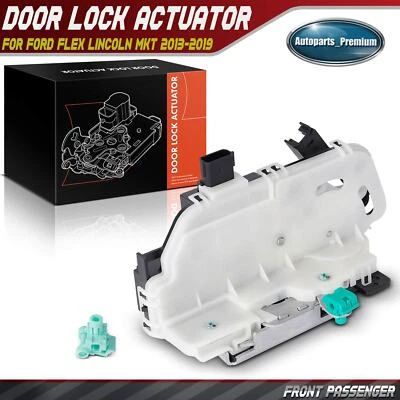 Actuador de bloqueo de puerta lateral derecho pasajero delantero para Ford Flex Lincoln MKT 2013-2019 Foto 1 de 4