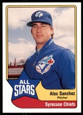 1989 TCMA All Stars Alex Sanchez Baseball Cards #25