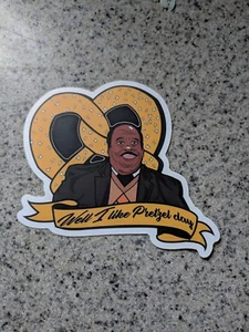 Stanley "THE OFFICE" STICKERS Matte finish I LIKE PRETZEL DAY. - Picture 1 of 3