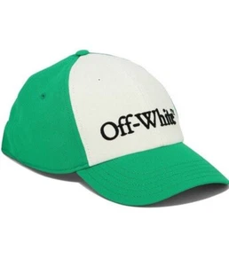 Off White C/O Virgil Abloh Drill logo Bookish Baseball Cap.Size Medium Brand New - Picture 1 of 7