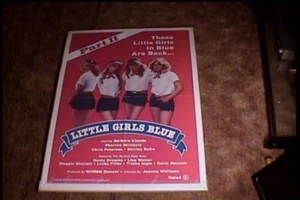 PÓSTER DE PELÍCULA ORIGINAL L CHICAS AZUL II CLÁSICO DE CULTO SEXPLOITATION - Imagen 1 de 1