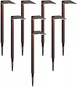 GOODSMANN Landscape Lighting Low Voltage Path Lights 0.7W 100 Lumen 3000K - Picture 1 of 9