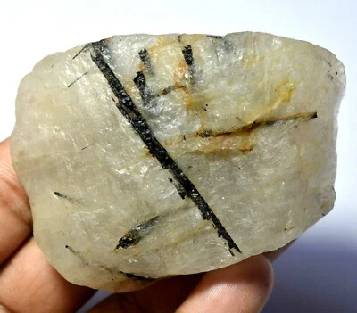 565.30 Ct Natural Inside Black Rutilated Rough Earth-Mined Specimen rough - Image 1 of 3