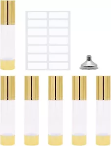 6Pack 15ml/0.5oz Airless Pump Empty Travel Spray Bottles, Refillable Small Fine - Picture 1 of 5