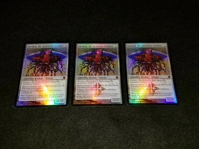 MTG 1x Rise of Eldrazi Prerelease MP German FOIL Emrakul, the Aeons Torn - Image 1 of 2