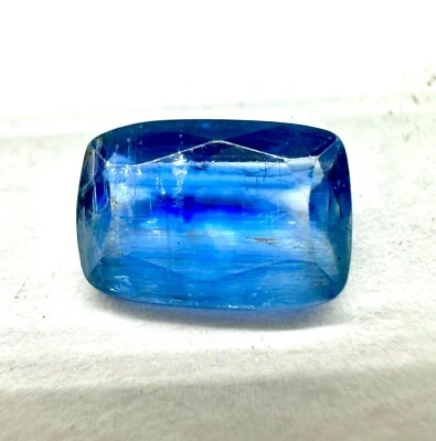 Kyanite Sapphire Gemstone, Natural Kyanite Radiant Cut Loose Gemstone 2 Ct 9x6mm - Image 1 of 4
