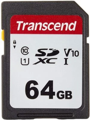 Memoria Transcend 64 GB SDXC Clase 10 para cámara Canon Powershot G7 X, G9 X   Foto 1 de 2