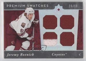 2006-07 Ultimate Collection Premium Swatches /50 Jeremy Roenick #PS-JR