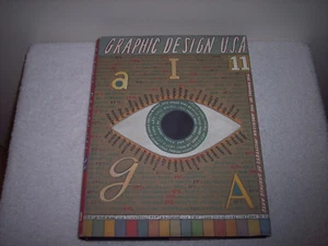 Graphic Design U. S. A. Vol.11 by Alga and Steven Heller (1990, Hardcover) - Picture 1 of 1