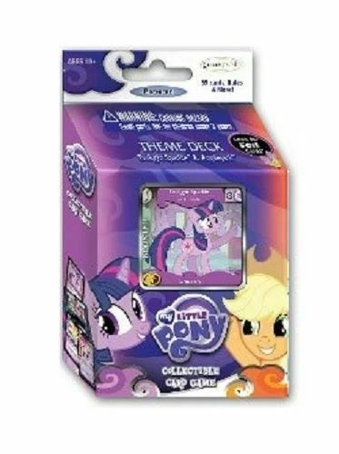 1x My Little Pony Collectible Card Game Twilight Sparkle & Applejack Theme Deck