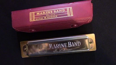 Armónica Banda Marina Hohner 364 Personalizada - Llave de G Foto 1 de 4