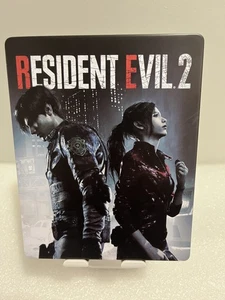Resident Evil 2 Custom-Made G2 Steelbook Case PS4/XBOX (NO GAME) V2 - Picture 1 of 5