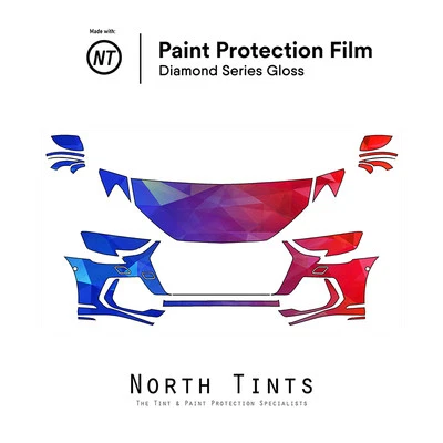 Kit sujetador transparente película protección pintura precortada PPF Audi S8 2022-2026 Foto 1 de 4