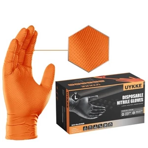 10mil Nitrile Gloves Disposable Rubber Latex Mechanic Gloves,Industrial Dispo... - Picture 1 of 6