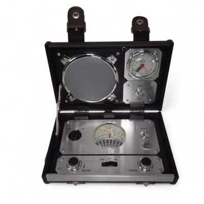 Spirit of St Louis Travel Series Radio Alarm Clock 4250-16BR Mini-Trunk Leeds - Image 1 of 4