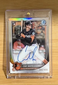 Coby Mayo 2025 Bowman Chrome Rookie Autograph Refractor RC Auto 300/499 - Bild 1 von 3
