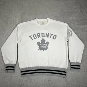 Toronto Maple Leafs Sweatshirt Mens Small Todd Snyder Fanatics Canada Fleece - Picture 1 of 12