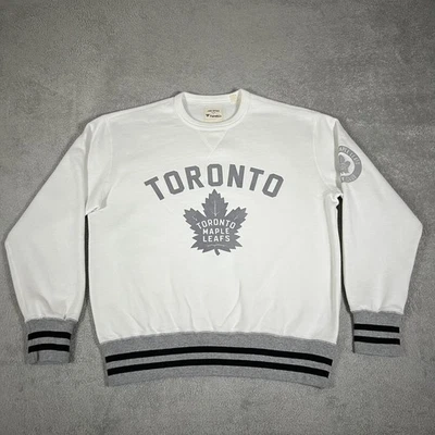 Toronto Maple Leafs Sweatshirt Mens Small Todd Snyder Fanatics Canada Fleece - Image 1 of 4
