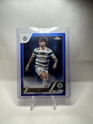 2023 Topps Chrome Jota Blue /150 #17 Celtic FC - Image 1 of 2
