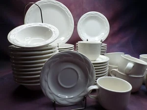 Pfaltzgraff Acadia White 60 pieces - Picture 1 of 20