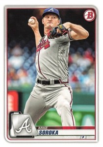 2020 Bowman #7 Mike Soroka Atlanta Braves