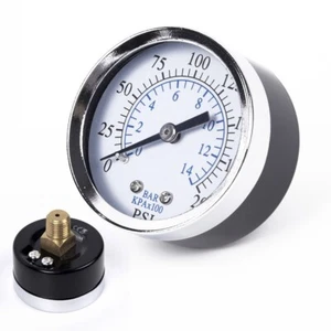 Manometer Druckanzeige Druckmanometer Ersatz Luft Metall Mini Werkzeug - Bild 1 von 24