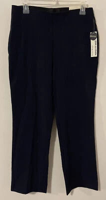 Pantalones chinos cortos Studio Works para mujer 6 Petite azules ¡NUEVOS CON ETIQUETAS! A3876 Foto 1 de 4