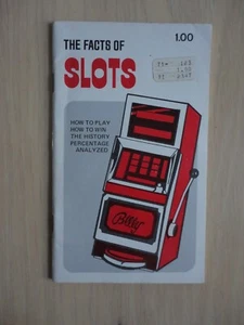 The Facts Of Slots Booklet / Book 1970 One Arm Bandits - Bild 1 von 2