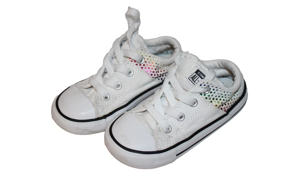 Zapatillas deportivas Converse Pride Rainbow Dot Madison blancas talla 8 Foto 1 de 4