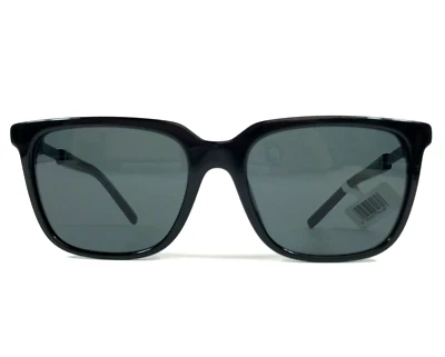 Gafas de sol Giorgio Armani AR8202-U 5875/87 negras marcos cuadrados lentes gris oscuro Foto 1 de 4