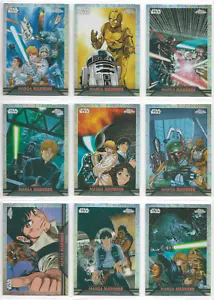 2023 - Topps - Star Wars Chrome - 15-card Manga Madness Chase Set NM MM1-MM15 - Picture 1 of 4