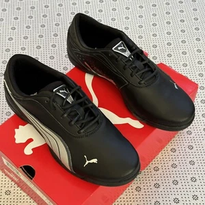 Puma Super Cell Fusion Eisschnür-Golfschuhe UK 5,5 EU 38,5 schwarz silber - Bild 1 von 24