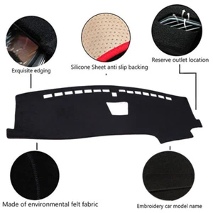 For Ford Explorer 2020-2021 CAR Dashboard Dash Mat Non-Slip Sun Cover Pad - Picture 1 of 8
