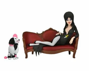 Toony Terrors Elvira on Couch Boxed Set 6″ Scale Action Figure - NECA - Picture 1 of 3