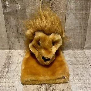 Vintage Dakin Lion Hand Puppet 10" ©1977 Plush Korea Nice! - Picture 1 of 9