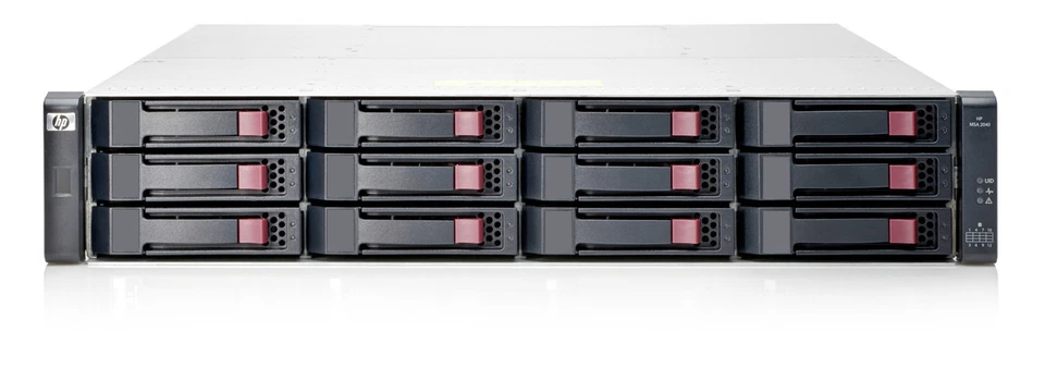HP MSA 2040 Modular Smart Array 12-Bay 3.5" Storage Array K2R83A + 2x C8S53A - Image 1 of 1