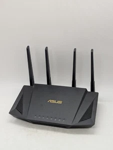ASUS RT-AX58U V2 WiFi 6 AX3000 dual-band extendable mesh router NO CABLE/READ - Picture 1 of 16