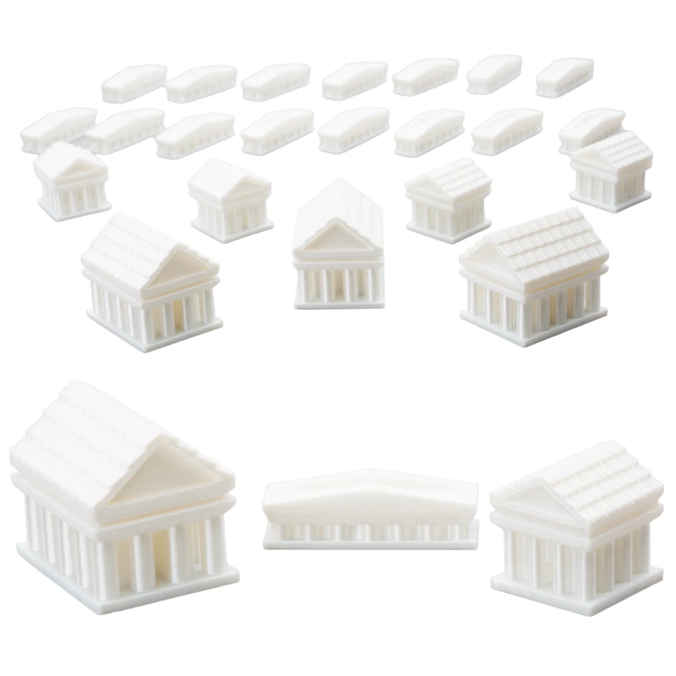 Juegos de fichas de repuesto de juego de mesa de la civilización griega para Catán Foto 1 de 2