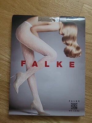 Medias de moda FALKE 41282 Diamond Net, polvo, talla M Foto 1 de 4