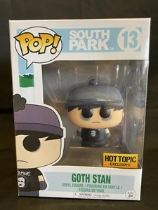 NIB - Funko Pop!  - South Park - GOTH STAN #13 - Hot Topic Exclusive - Picture 1 of 6