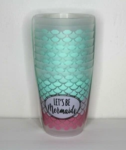 Limited Too 8 Pack Let's Be Mermaids Plastic 15 oz Cups Set - Picture 1 of 4
