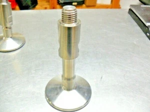 Ganter Griff GN 20 Stainless Steel-Levelling feet Hygienic Design, 6-1/4" shaft - Picture 1 of 4